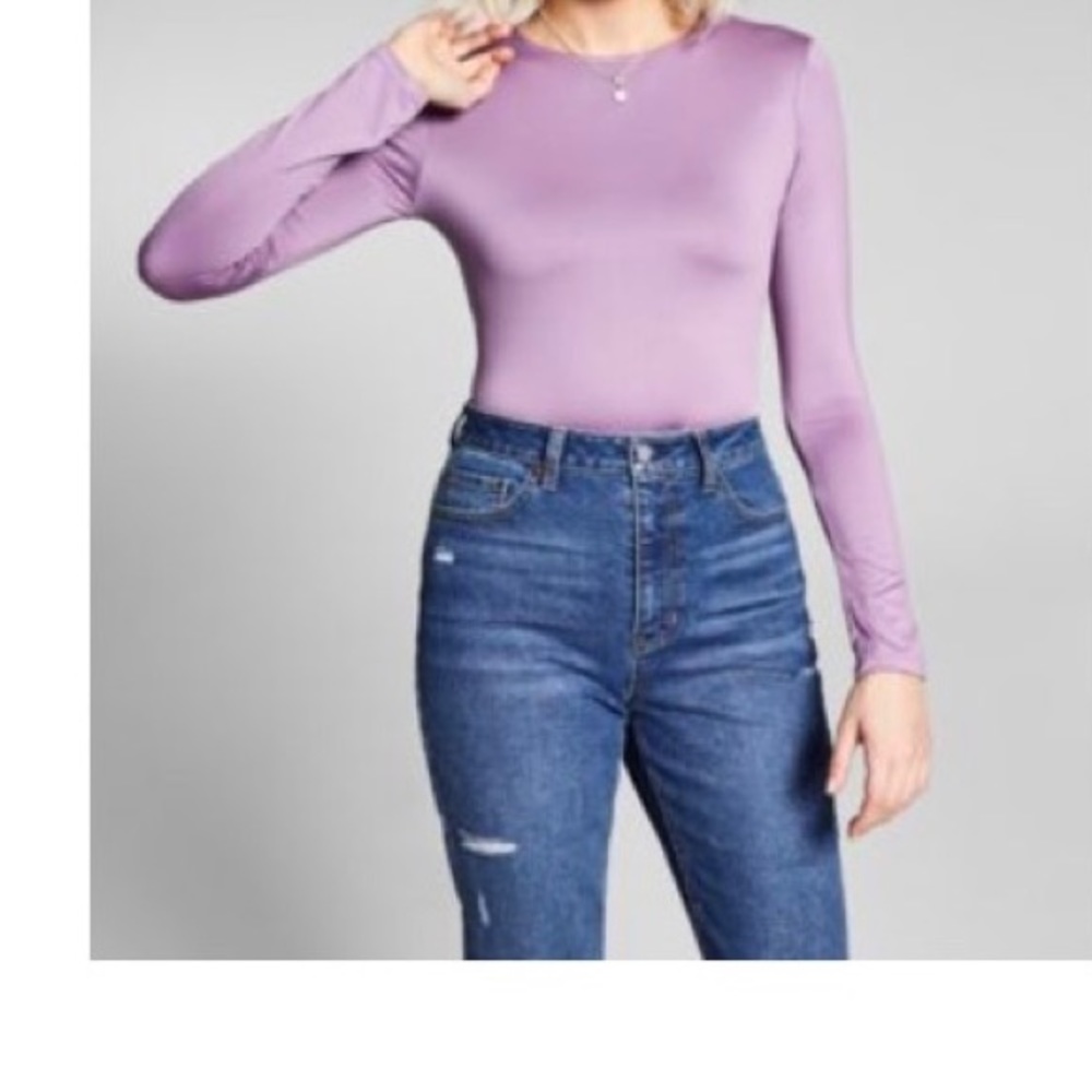 And Now This Purple Body Suit